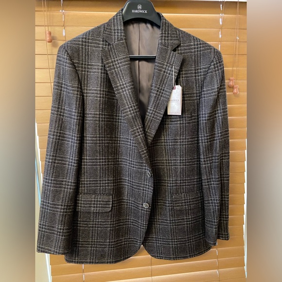 100% wool Hardwick Sports Coat, made in USA. NWT - Picture 1 of 4
